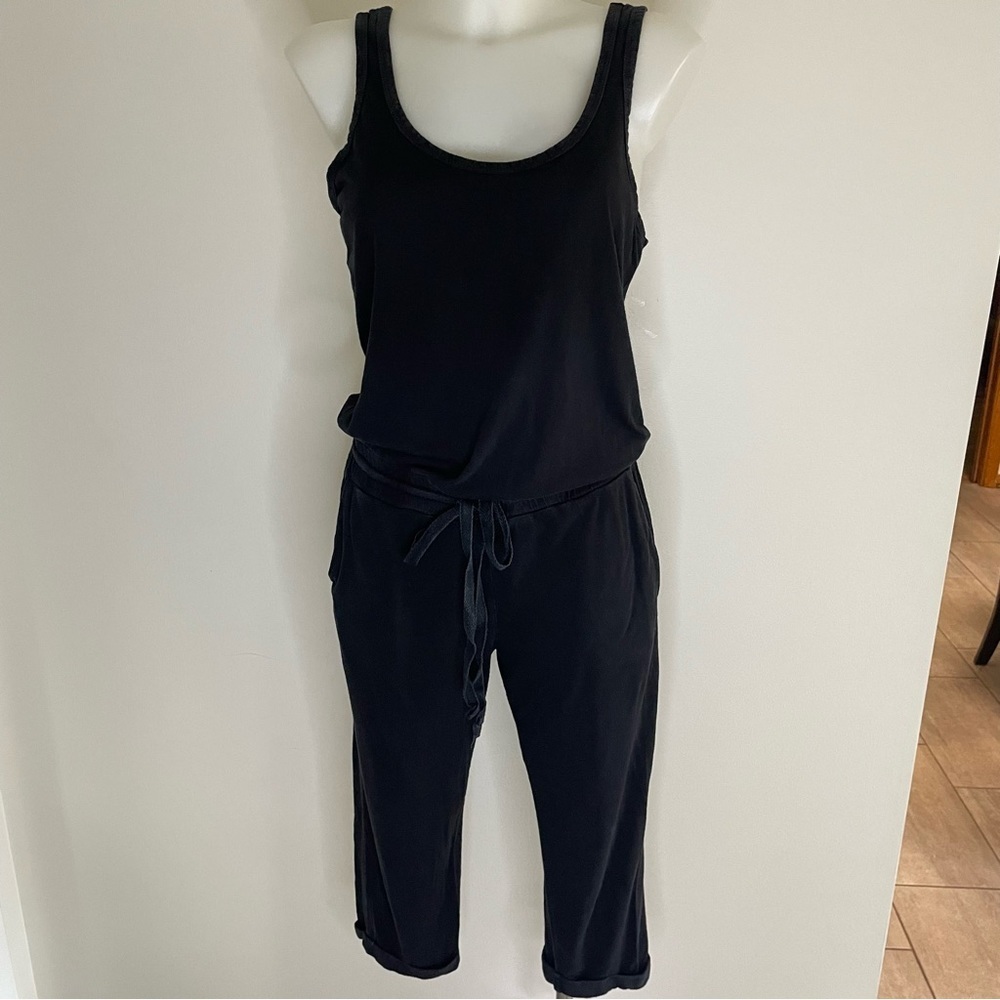 Michael Stars Theo Tank Jumpsuit Women’s Size Small Black